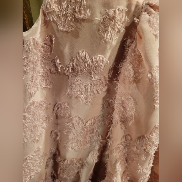 Shein Vneck Pink long sleeve babydoll 1x - Picture 4 of 4